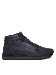 Puma Sneakersy St Runner V4 Mid Sd 402894 02 Granatowy. Niebieskie buty sportowe casual Puma, bez wzorów, ze skóry, bez zapięcia. Za 269.99 zł.