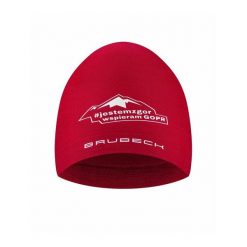 Czapka wełniana unisex jednowarstwowa Brubeck #JESTEMZGOR #WSPIERAMGOPR. Czerwone czapki zimowe Brubeck, bez wzorów, z elastanu. Za 76.07 zł.