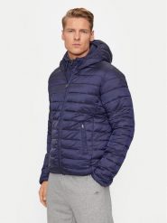 Kappa Kurtka przejściowa Astro 303ZLN0 Niebieski Regular Fit. Niebieskie kurtki Kappa, m, bez wzorów, z syntetyku, bez kaptura. Za 269.99 zł.