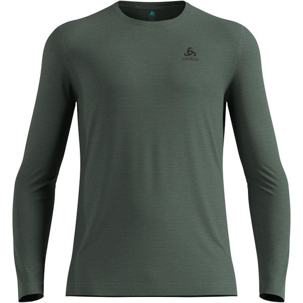 Bielizna termoaktywna z krótkim rękawem Odlo BL TOP crew neck l/s MERINO 160. Szara bielizna termoaktywna ODLO, l, bez wzorów, z materiału, bez ramiączek, snowboardowy. Za 379.99 zł.