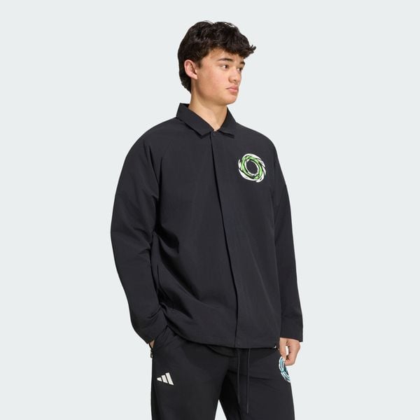 KURTKA MERCEDES - AMG PETRONAS FORMULA 1 TEAM LIGHTS ON. Czarne kurtki Adidas, s, bez wzorów, z materiału, bez kaptura. Za 599.00 zł.