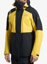 Kurtka z membraną La Sportiva Supercouloir GTX Pro Jacket. Żółte kurtki La Sportiva, l, bez wzorów, z gore-texu, bez kaptura. Za 3,046.99 zł.