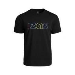 Podstawowa koszulka sportowa męska YALE M. Czarne t-shirty sportowe Izas, bez wzorów, bez ramiączek, trekkingowe. Za 139.09 zł.