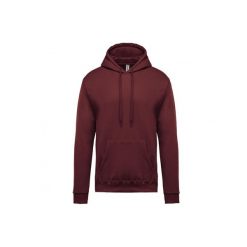 Bluza z kapturem Kariban. Czerwone bluzy z kapturem KARIBAN, xl, bez wzorów, z bawełny, z kapturem. Za 155.00 zł.