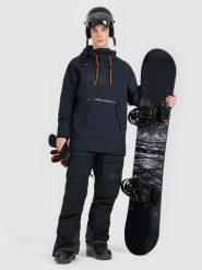 4F Spodnie snowboardowe membrana 15000 męskie - czarne L. Czarne spodnie narciarskie i snowboardowe 4F, l, bez wzorów, snowboardowy. Za 599.99 zł.