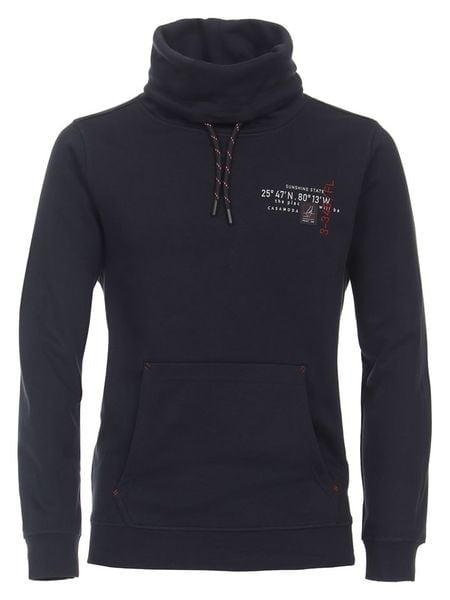 CASAMODA Bluza w kolorze granatowym rozmiar: 5XL. Niebieskie bluzy CASAMODA, xl, bez wzorów, bez kaptura. Za 130.99 zł.