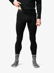 Legginsy termoaktywne Devold Breeze Plus Merino 200 Longs. Czarne bielizna termoaktywna Devold, m, bez wzorów, z materiału, z podwyższonym stanem. Za 434.49 zł.
