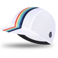 Czapka letnia przeciwsłoneczna WEST BIKING YP0201298 dwustronna - Tęcza/Biała. Białe czapki z daszkiem WEST BIKING, na lato, bez wzorów, z materiału. Za 71.60 zł.