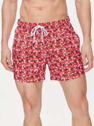 Hugo Szorty kąpielowe Tortuga 50474322 Czerwony Regular Fit. Czerwone kąpielówki Hugo, m, bez wzorów, z syntetyku. Za 539.99 zł.