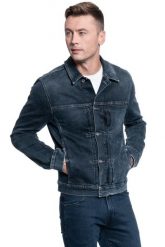 MĘSKA KURTKA JEANSOWA MUSTANG DUKE 1009190 4000 314. Kurtki Mustang, m, bez wzorów, z jeansu, bez kaptura. Za 209.99 zł.