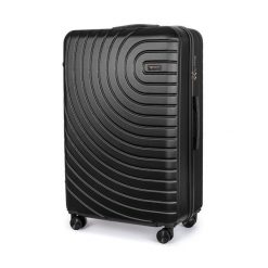 Walizka podróżna średnia ABS SOLIER AVENTOR STL1064 BLACK 24" M. Czarne walizki bez wzorów, średnie. Za 146.99 zł.