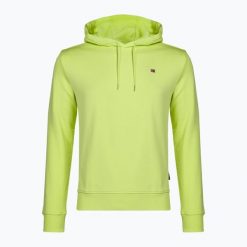 Bluza męska Napapijri Balis H Sum. Żółte bluzy Napapijri, m, bez wzorów, bez kaptura. Za 289.99 zł.