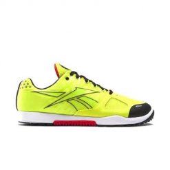 Buty treningowe męskie Reebok Nano 2.0. Żółte buty treningowe Reebok, bez wzorów, z materiału. Za 359.00 zł.