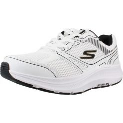 Buty SKECHERS 183666 Biały. Białe buty turystyczne Skechers, bez wzorów, z tkaniny, bez zapięcia, trekkingowe. Za 284.99 zł.