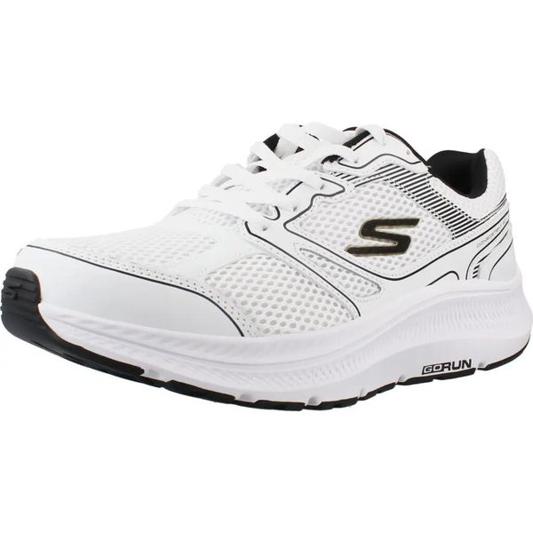 Buty SKECHERS 183666 Biały. Białe buty turystyczne Skechers, bez wzorów, z tkaniny, bez zapięcia, trekkingowe. Za 284.99 zł.