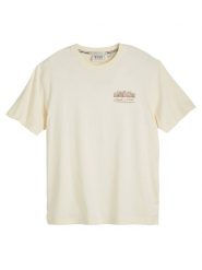 Scotch & Soda Koszulka w kolorze kremowym rozmiar: L. Brązowe bezrękawniki Scotch & Soda, l, bez wzorów, z bawełny, bez kołnierzyka, bez ramiączek. Za 87.81 zł.