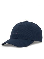 Tommy Hilfiger Czapka z daszkiem AM0AM14113 Granatowy. Niebieskie czapki z daszkiem Tommy Hilfiger, bez wzorów, z poliesteru. Za 229.99 zł.