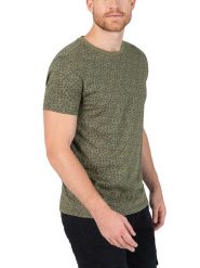 Timezone Koszulka w kolorze oliwkowo-granatowym rozmiar: 3XL. Brązowe bezrękawniki Timezone, xl, bez wzorów, z bawełny, bez kołnierzyka, bez ramiączek. Za 57.95 zł.