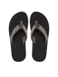 Teva Japonki Mush II 4168 Szary. Szare japonki Teva, bez wzorów, z materiału. Za 159.99 zł.