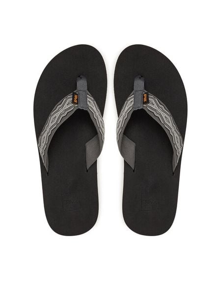 Teva Japonki Mush II 4168 Szary. Szare japonki Teva, bez wzorów, z materiału. Za 159.99 zł.