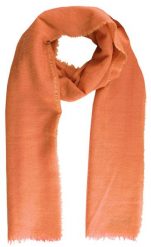 Przejściowy Szalik z Dziewiczą Wełną (Virgin Wool) - Fraas - Pomarańcz. Szaliki V. Fraas, bez wzorów, z materiału. Za 85.00 zł.