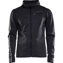 Kurtka sportowa "Eaze Jersey" w kolorze antracytowym. Szare kurtki treningowe Craft, bez wzorów, z jersey. W wyprzedaży za 131.95 zł.