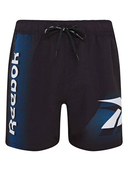 Reebok Szorty kąpielowe "Luther" w kolorze czarnym rozmiar: L. Czarne kąpielówki Reebok, l, bez wzorów. Za 73.93 zł.