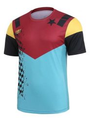 Protective Koszulka funkcyjna "Fast Gun" w kolorze bordowo-turkusowym rozmiar: 4XL. Czerwone t-shirty sportowe Protective, bez wzorów, z materiału, bez ramiączek, outdoorowe. Za 87.61 zł.