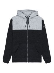 Quiksilver Bluza Keller Block Zip EQYFT05122 Szary Regular Fit. Szare bluzy Quiksilver, m, bez wzorów, z syntetyku, bez kaptura. Za 329.99 zł.