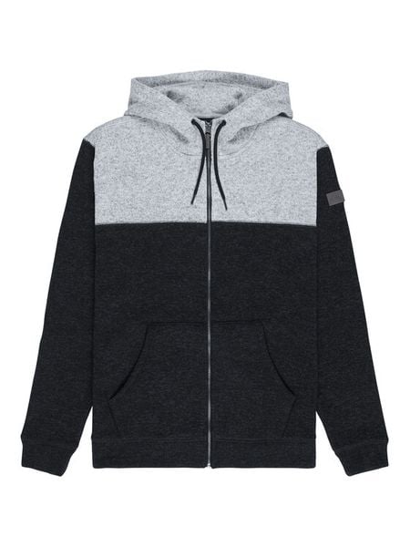 Quiksilver Bluza Keller Block Zip EQYFT05122 Szary Regular Fit. Szare bluzy Quiksilver, l, bez wzorów, z syntetyku, bez kaptura. Za 329.99 zł.