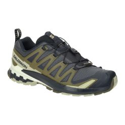 Buty do biegania w terenie Xa Pro 3D V9 Rozmiar 48 - 474675 Niebieski. Niebieskie buty do biegania Salomon, bez wzorów, z materiału, bez zapięcia, do biegania. Za 589.00 zł.