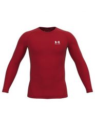 Under Armour Koszulka funkcyjna w kolorze burgundowym rozmiar: L. Czerwone t-shirty sportowe Under Armour, bez wzorów, bez ramiączek, outdoorowe. Za 96.14 zł.