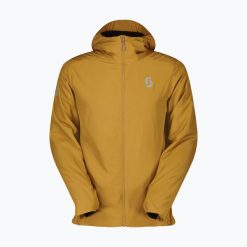 Kurtka hybrydowa męska SCOTT Insuloft Air Primaloft Hoody. Brązowe kurtki narciarskie i snowboardowe Scott, m, bez wzorów, narciarskie, primaloft. Za 629.99 zł.