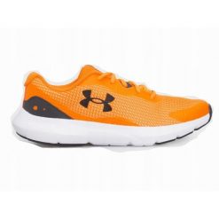 Buty do biegania męskie UNDER ARMOUR SURGE 3 dla aktywnych. Żółte buty do biegania Under Armour, bez wzorów, bez zapięcia, do biegania. Za 279.00 zł.