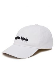 Calvin Klein Jeans Czapka z daszkiem Small Monogram LV04G5061G Biały. Białe czapki z daszkiem Calvin Klein Jeans, bez wzorów, z bawełny. Za 179.99 zł.