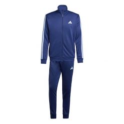 Koszulka Adidas Sport M 3S Ft Tt Ts Dorosłych. Niebieskie bluzy Adidas, m, bez wzorów, bez kaptura. Za 250.00 zł.