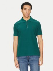 U.S. Polo Assn. Polo MUP3335 Zielony Regular Fit. Zielone koszulki polo U.S. Polo Assn., m, bez wzorów, z bawełny, bez kołnierzyka, bez ramiączek. Za 139.99 zł.