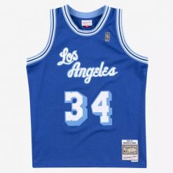 Koszulka tank Mitchell & Ness Nba Swingman Los Angeles Lakers Shaquille O'neal. Białe bezrękawniki Mitchell & Ness, bez wzorów, bez ramiączek, do koszykówki. Za 559.00 zł.
