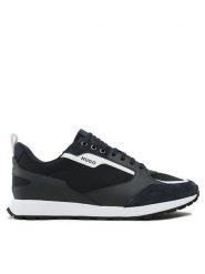 Hugo Sneakersy Icelin 50498329 Granatowy. Niebieskie buty sportowe casual Hugo, bez wzorów, z materiału, bez zapięcia. Za 609.99 zł.