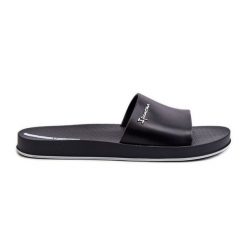 Męskie Gumowe Klapki 82832 Ipanema Slide Unisex Czarne. Czarne klapki z gumy. Za 175.56 zł.