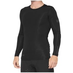 Dżersej z długim rękawem 100% r-core concept. Czarne bluzy 100%, xl, bez wzorów, z dżerseju, bez kaptura. W wyprzedaży za 186.45 zł.