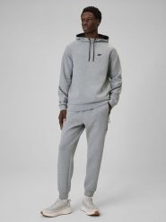 4F Spodnie dresowe joggery męskie - szare XXL. Szare joggery i bojówki 4F, m, bez wzorów, z dresówki. Za 159.99 zł.