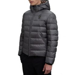Kurtka BLAUER ACTON Szary. Szare kurtki Blauer, bez wzorów, z tkaniny, bez kaptura. Za 1,679.06 zł.