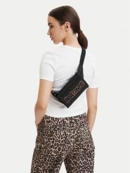 Just Cavalli Nerka 80QA4B23 ZSD81 Czarny. Czarne saszetki i nerki Just Cavalli, bez wzorów, z materiału. Za 489.99 zł.