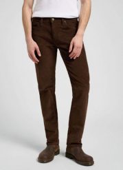 MESKIE SPODNIE LEE DAREN ZIP FLY ARABICA 112370650. Spodnie materiałowe Lee, l, bez wzorów, z materiału. Za 219.99 zł.