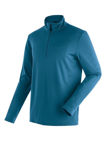 Maier Sports Koszulka funkcyjna "Felix" w kolorze niebieskim rozmiar: 48. Niebieskie t-shirty sportowe Maier Sports, bez wzorów, z materiału, bez ramiączek, outdoorowe. Za 135.49 zł.