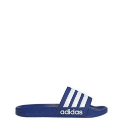 Klapki męskie basenowe Adidas ADILETTE. Białe klapki Adidas, z materiału. Za 111.99 zł.