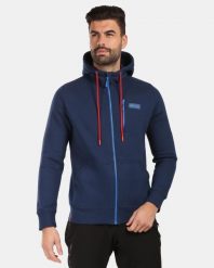 Męska bawełniana bluza z kapturem Kilpi DANILO-M. Niebieskie bluzy z kapturem Kilpi, m, bez wzorów, z bawełny, z kapturem. Za 318.77 zł.
