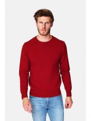 C& Jo Sweter w kolorze czerwonym rozmiar: 46. Czerwone swetry nierozpinane C& Jo, bez wzorów, z kaszmiru, bez kołnierzyka, bez ramiączek. Za 195.95 zł.