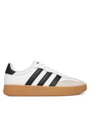Adidas Sneakersy Barreda JR1205 Biały. Białe buty sportowe casual Adidas, bez wzorów, ze skóry, bez zapięcia. Za 279.99 zł.